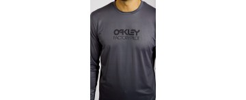 OAKLEY MAVEN COAST LS JERSEY 2.0 FOA406779 05P GRADIENT BLACK GREY